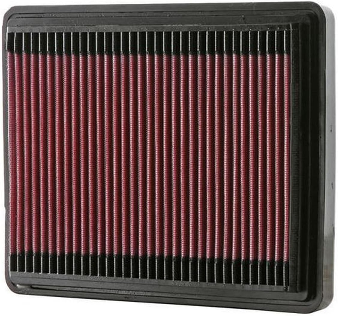 K&N Engine Air Filter: Increase Power & Acceleration, Washable, Premium, Replacement Car Air Filter: Compatible with 1985-1991 PORSCHE (944), 33-2081