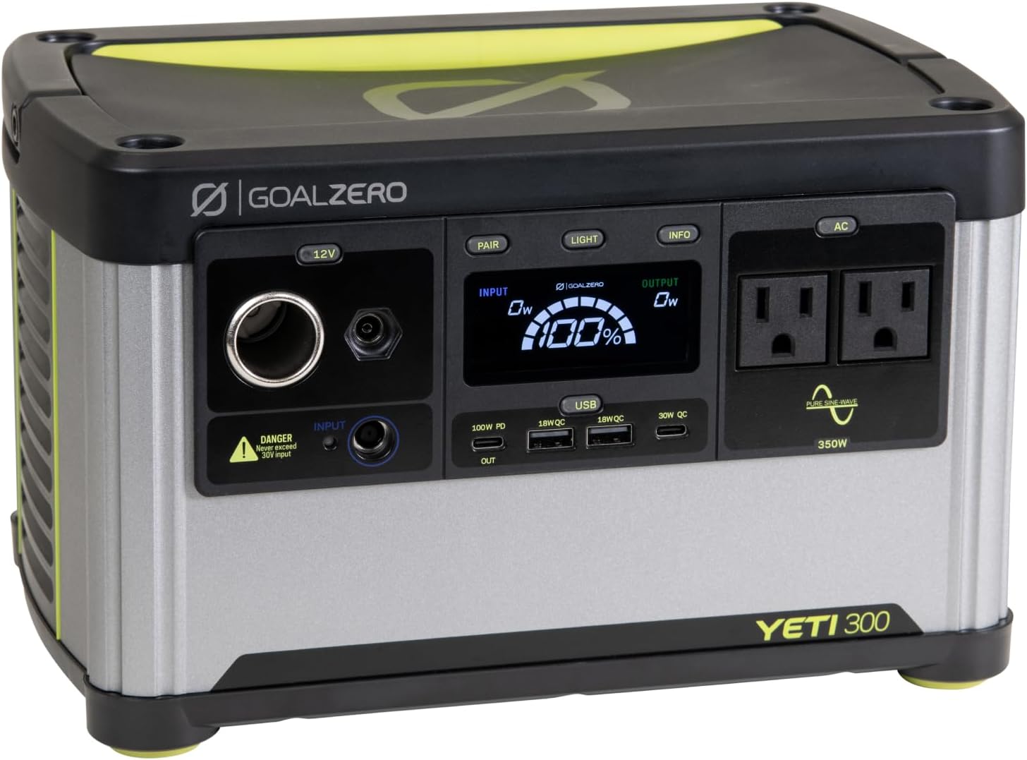 Goal Zero Yeti Portable Power Station, Yeti 700 + Boulder 100, 677 Watt Hour LiFePO4 Battery, Water resistant & Dustproof Solar Generator For Outdoors, Camping, Tailgating, & Home