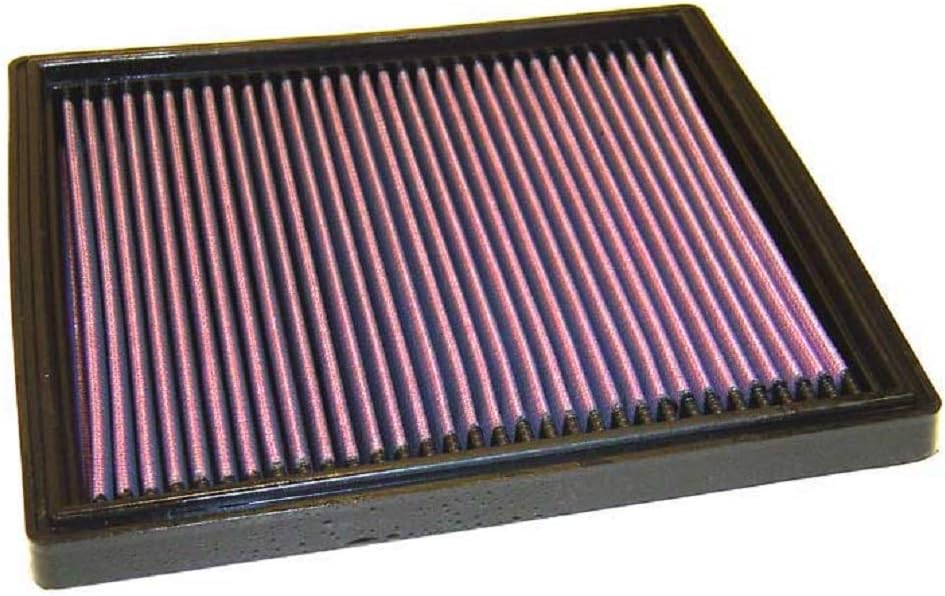 K&N Engine Air Filter: Increase Power & Acceleration, Washable, Premium, Replacement Car Air Filter: Compatible with 1988-1994 PORSCHE (911), 33-2077