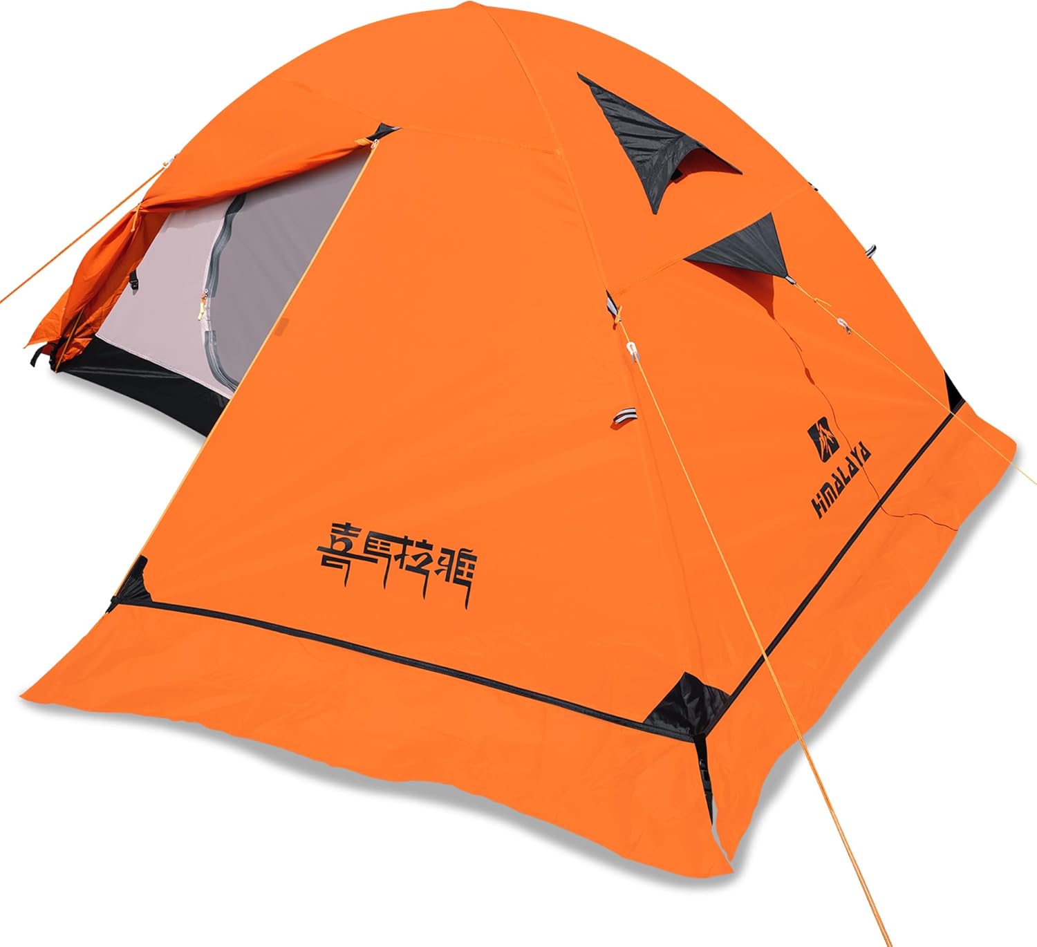 Himalaya 2/3 Person 4 Season Tent - Winter Tent, Waterproof, Windproof, Lightweight, Portable, PU5000 for Camping, Hiking, Mountaineering