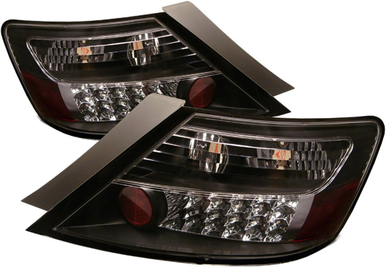 Spyder 5004499 Honda Civic 06-08 2Dr LED Tail Lights - Black