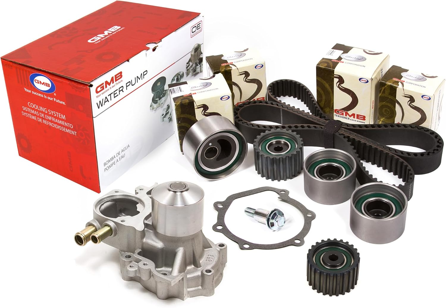 MA-4216964440 Timing Belt Kit Water Pump Compatible With/For 92-97 Subaru SVX 3.3L DOHC H6 Engine EG33D