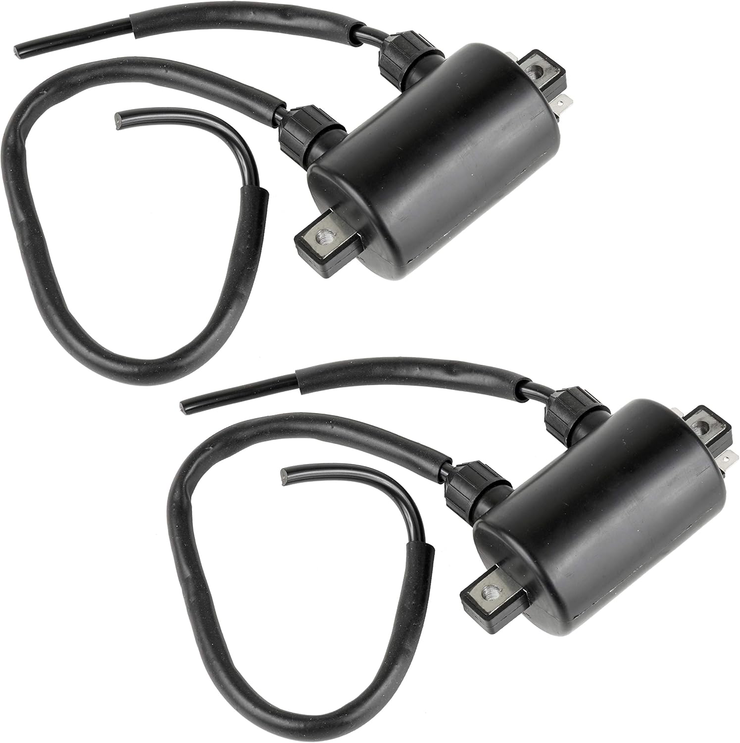 Caltric 2 Ignition Coils Compatible with Honda VT 750C Shadow 750 1983 / VT 800C Shadow 800 1988