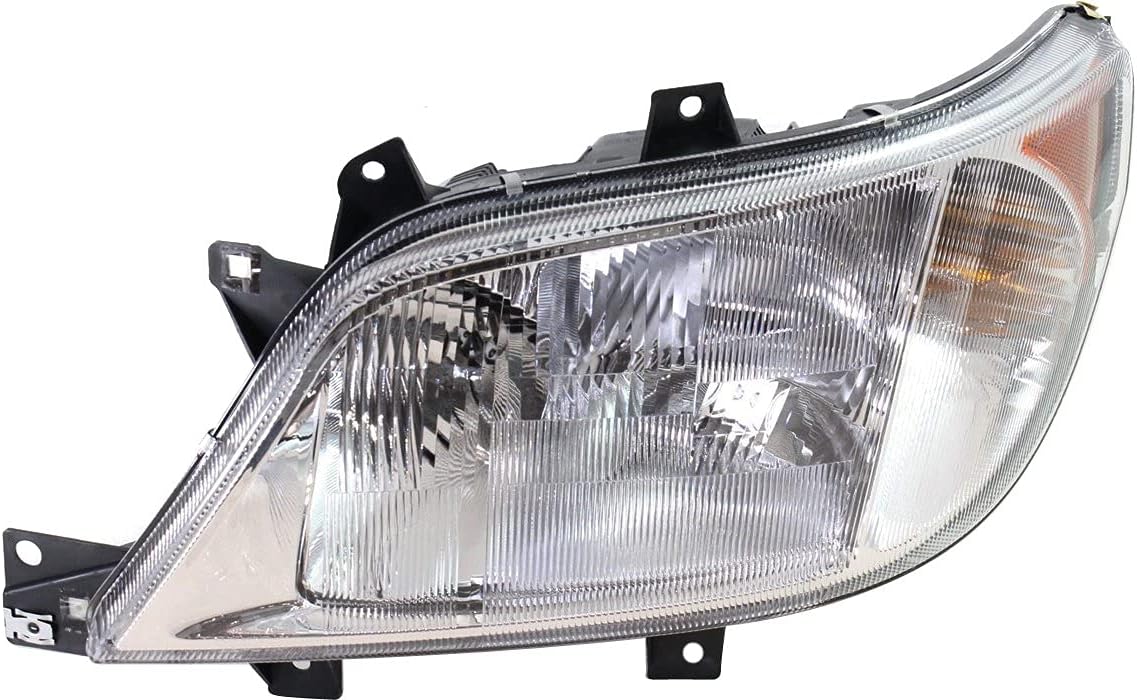 Garage-Pro Headlight For 2003-2006 Dodge Sprinter 2500, 3500, Fits 2002-2006 Freightliner Sprinter 2500, 3500, Halogen, with bulb(s), without Fog Light, Driver, Passenger Side