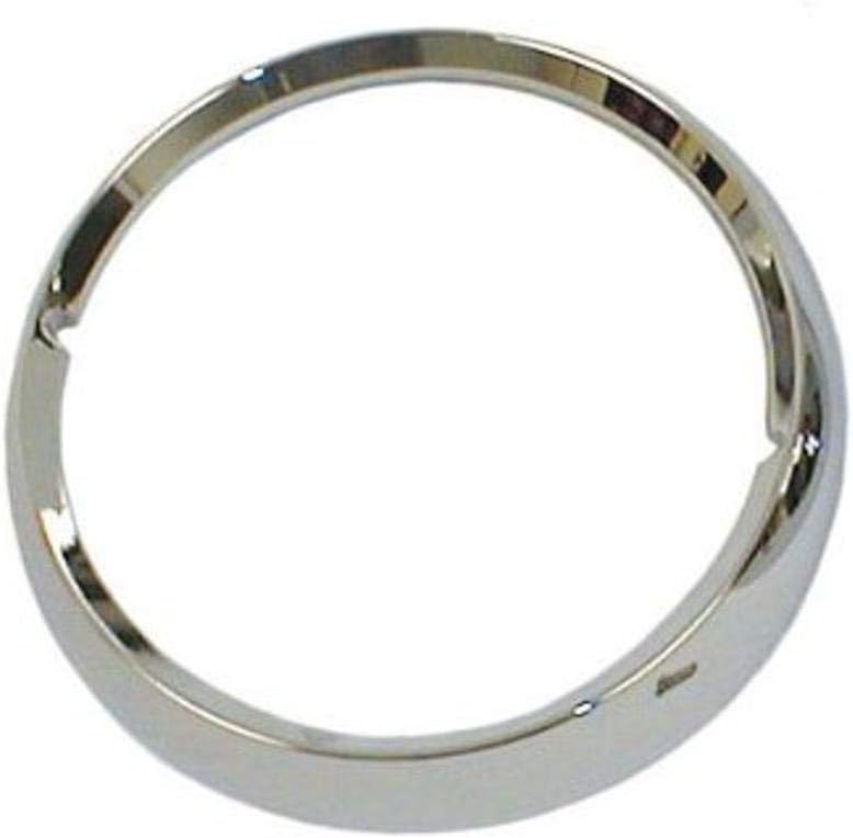 OMIX-Ada | 12419.04 | Headlight Bezel Kit, Chrome | OE Reference: 5460087K | Fits 1972-1986 Jeep CJ