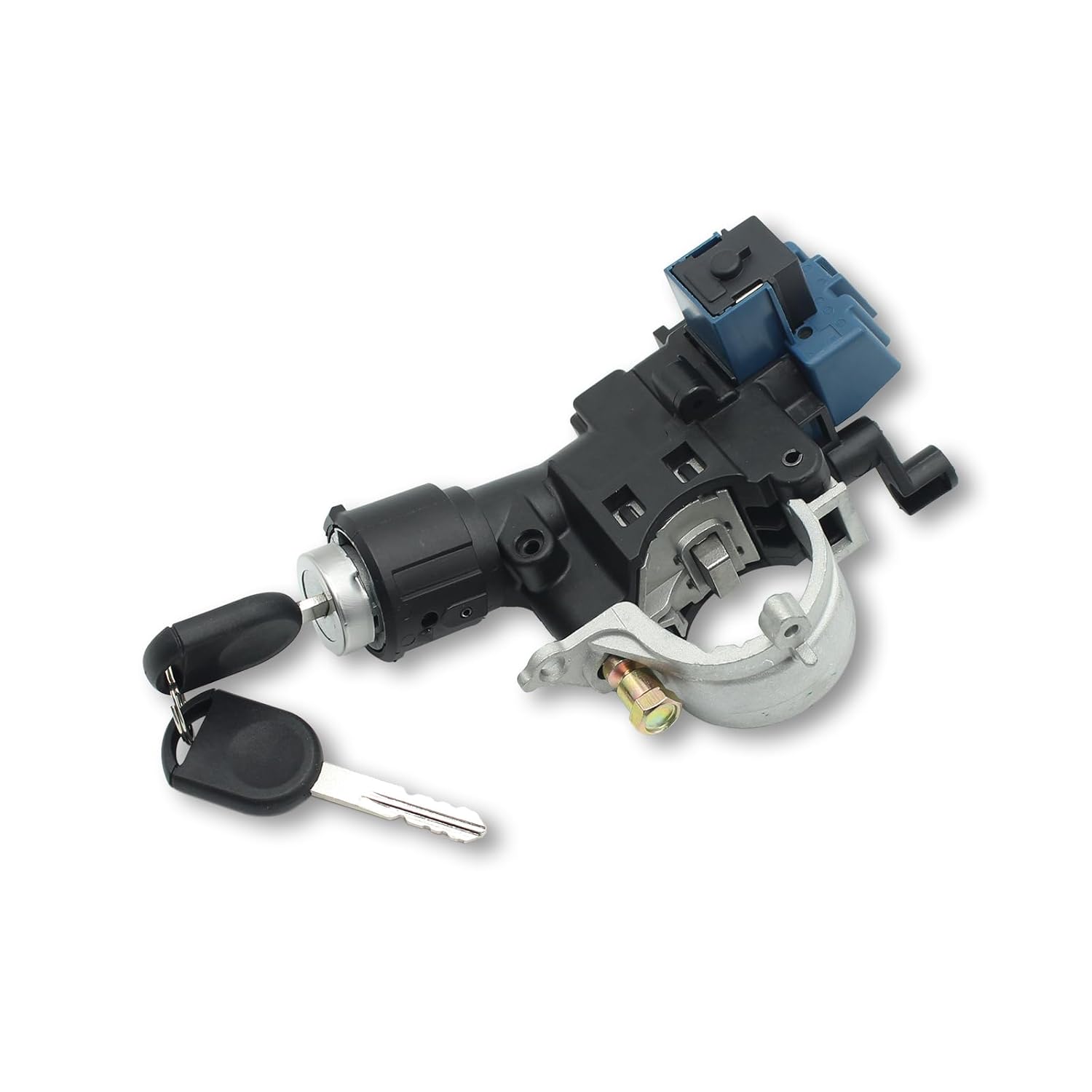 989-019 Ignition Switch Lock Cylinder Assembly Fits for 2008-2012 Ford Escape, 2009-2011 Ford Focus, 2008-2011 Mazda Tribute, 2008-2010 Mercury Mariner, 9L8Z-3511-A 2 Chip Keys with Shear Bolt