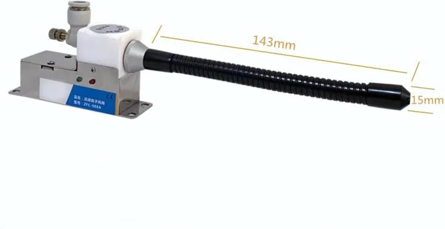 Ionizing Air Nozzle Electrostatic Removal Ion Wind Blower, Industrial Electrostatic Elimination Nozzle(Air tube outlet)