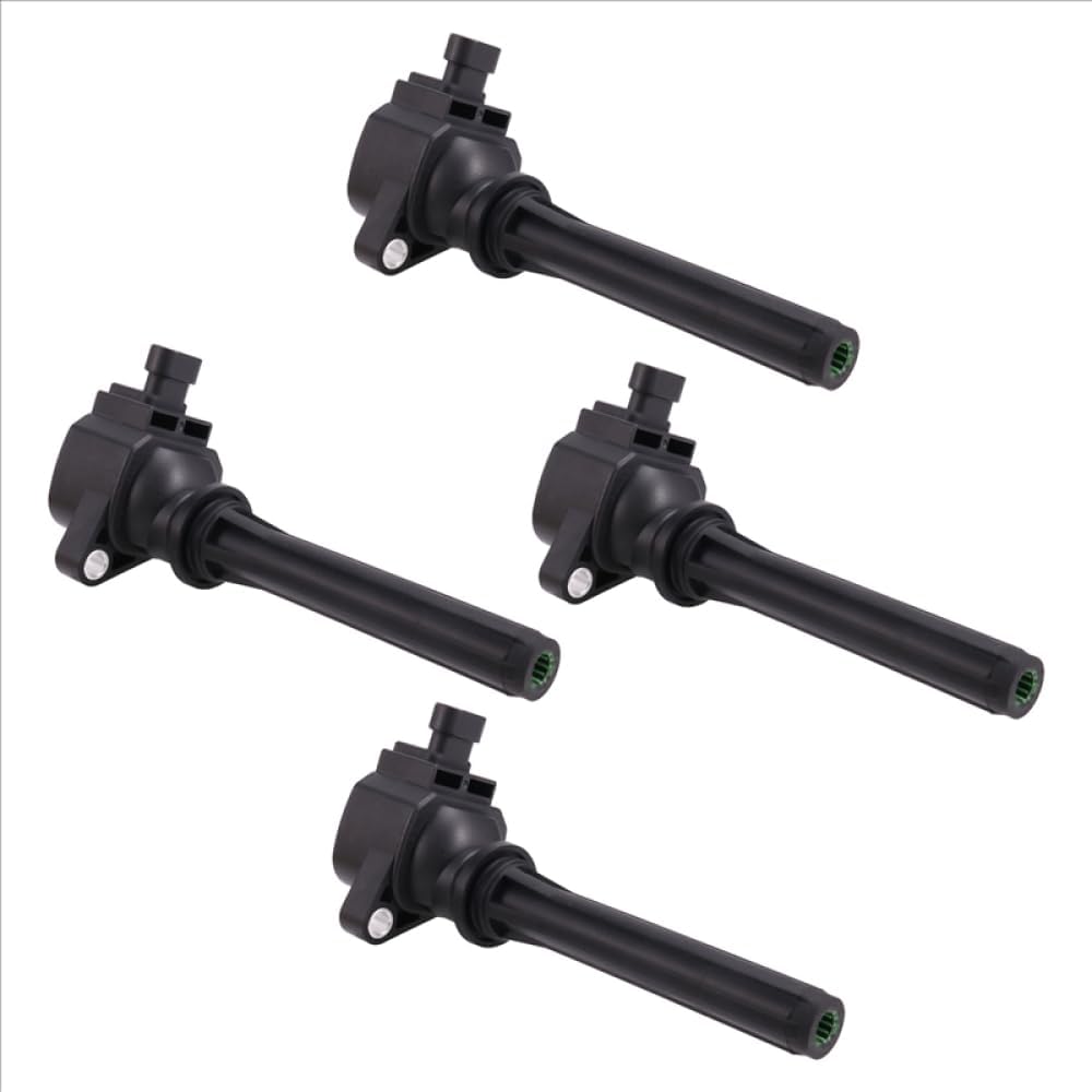 4Pcs Car Ignition Coil Assembly Universal Fit Compatible With H8 H9 H6 Coupe Part Number 3705100-XEC01 3705100XEC01 Aftermarket Replacement