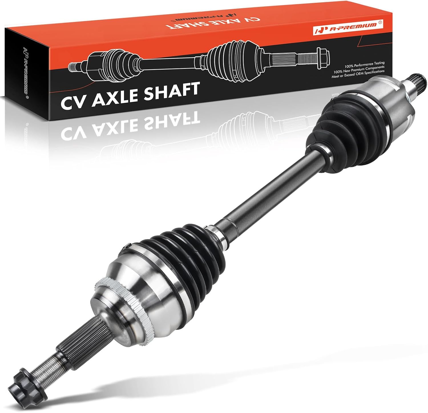 A-Premium CV Axle Shaft Assembly Compatible with Toyota Highlander 2014-2017 3.5L GAS AWD, Venza 2009-2015 AWD & Lexus RX350 2010-2014 AWD, Front Right Passenger Side, Replace# 434100T030, 434100T040