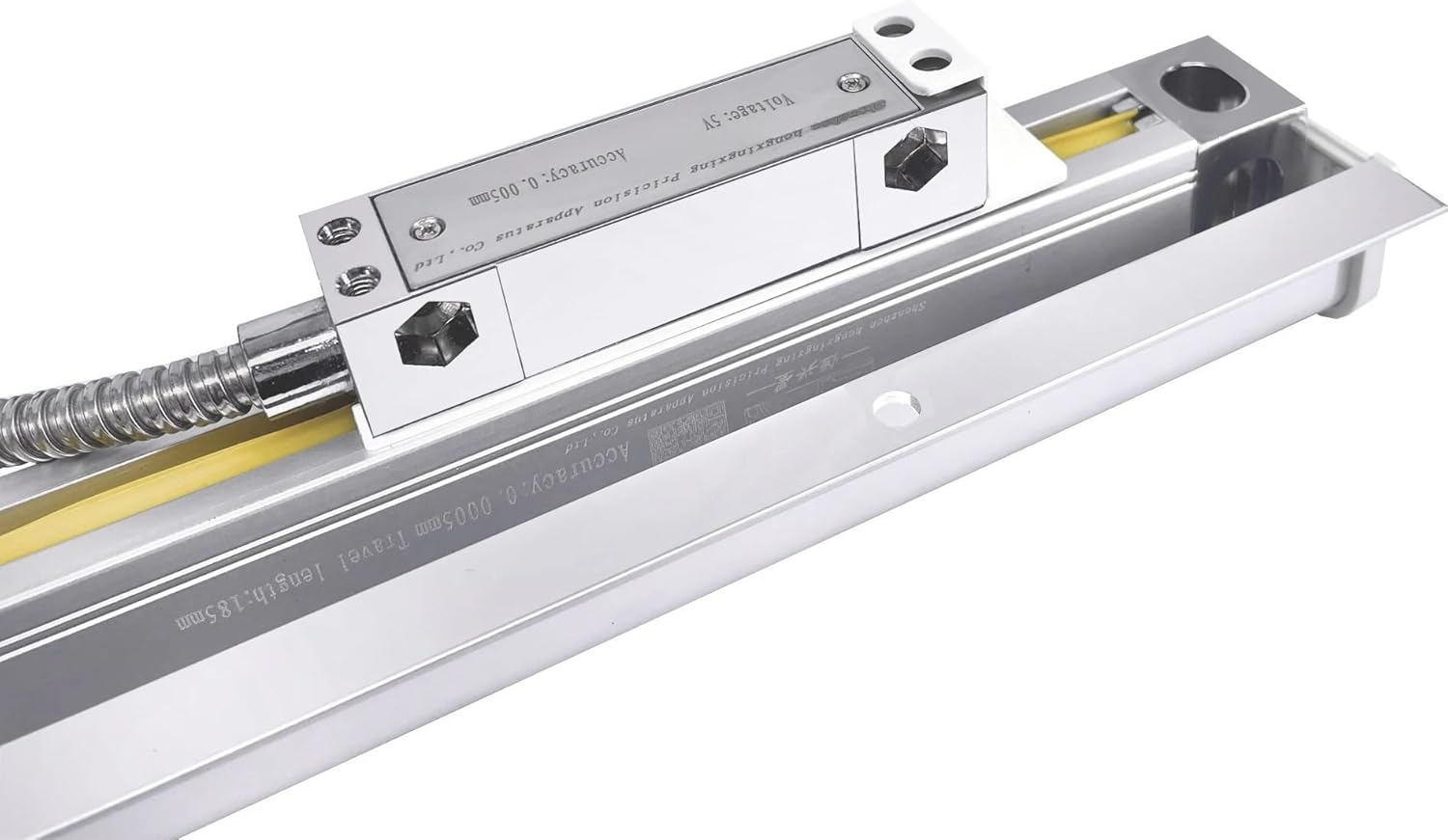 CNC Mill, 3 Axis LCD DRO 2 SET Digital Readout with 2/3PCS 50-1000mm Linear Scale Encoder Ruler，13 Language for Lathe Milling with Accessories(GCS908-3)