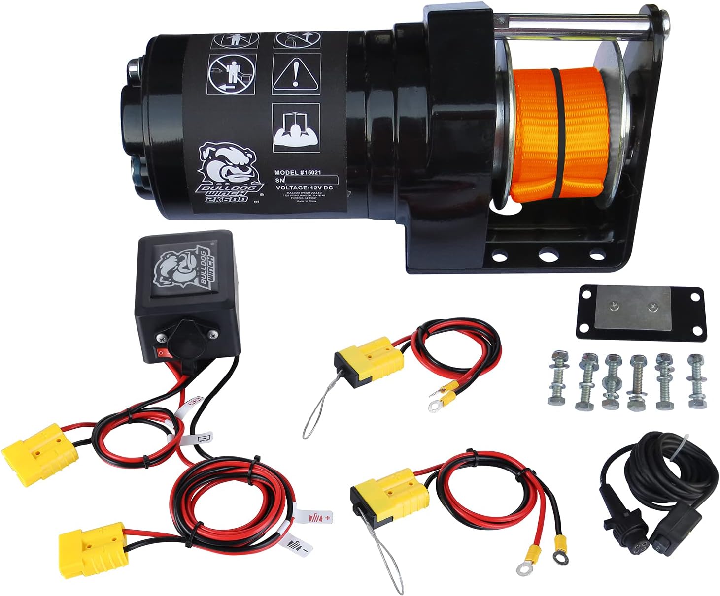 2K600R2 Powersports Snow Plow Winch