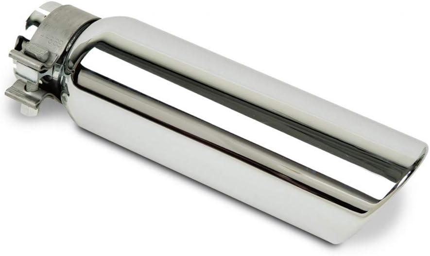 Go Rhino Exhaust Tip | Stainless Steel, Chrome | GRT35514 | Fits 3 ½