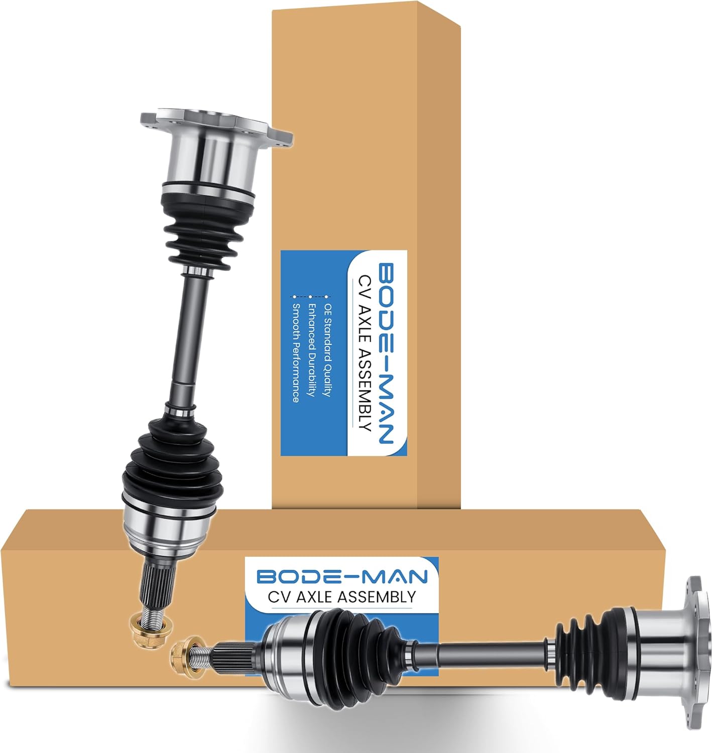 Bodeman - Pair Front CV Axle Drive Shaft Assembly for 1988-1999 Chevy GMC K1500 K2500 Pickup