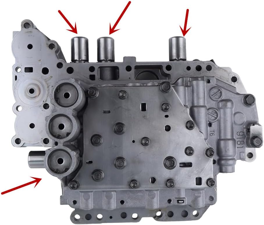 U150 U151 U250 Transmission Valve Body 7 Solenoid Compatible with Toyo-ta Lexu-s 2004-2014