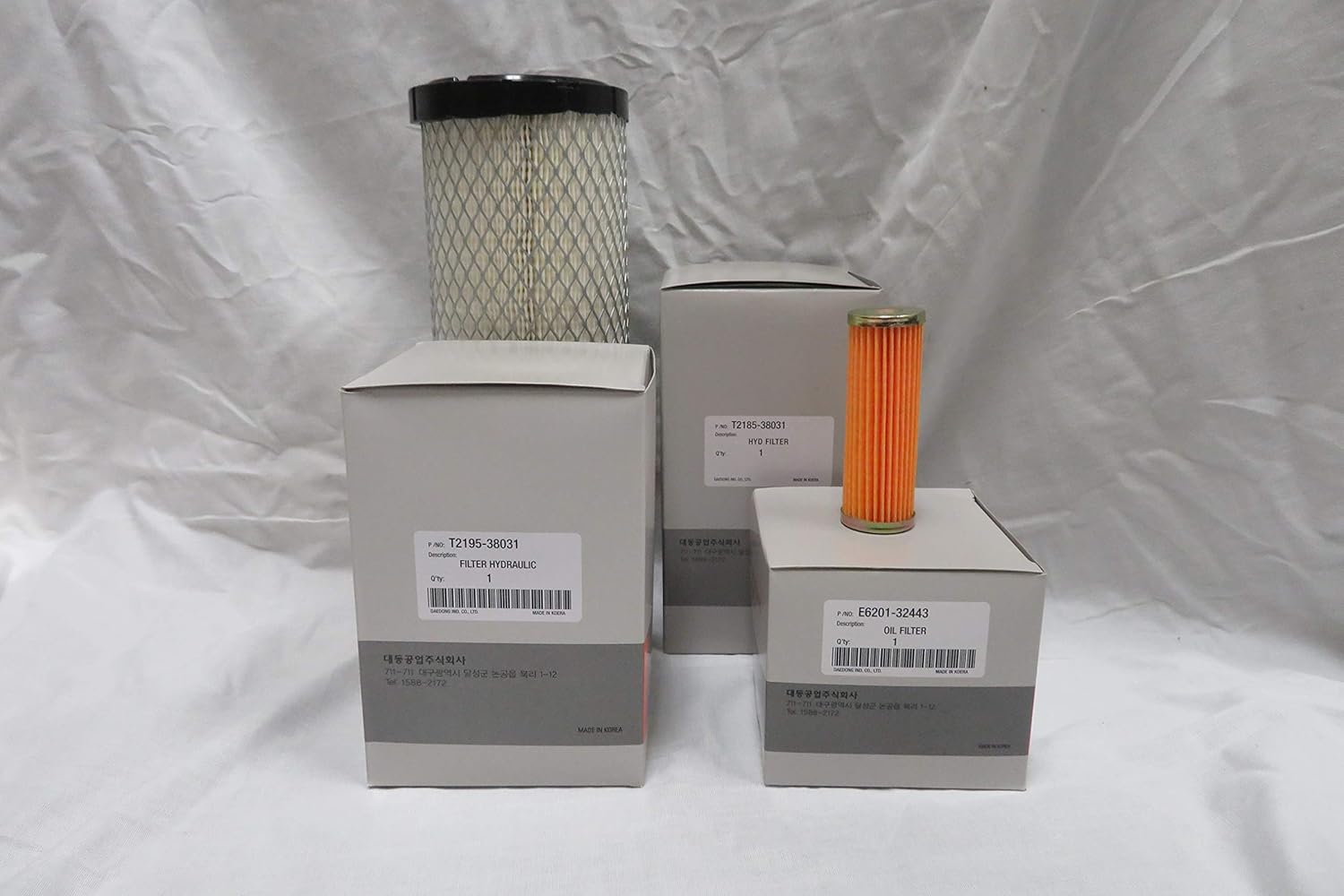 KIOTI Tractor Parts CK2510 HST Service Filter KIT Oil AIR Fuel Hydraulic FilterL8