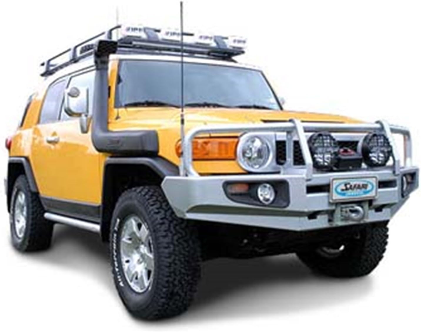 ARB SS410HF Safari Snorkel Air Intake kit V-SPEC For Toyota FJ Cruiser 2007-2008, Ideal for protecting your engine from dust, water while traveling along extreme conditions
