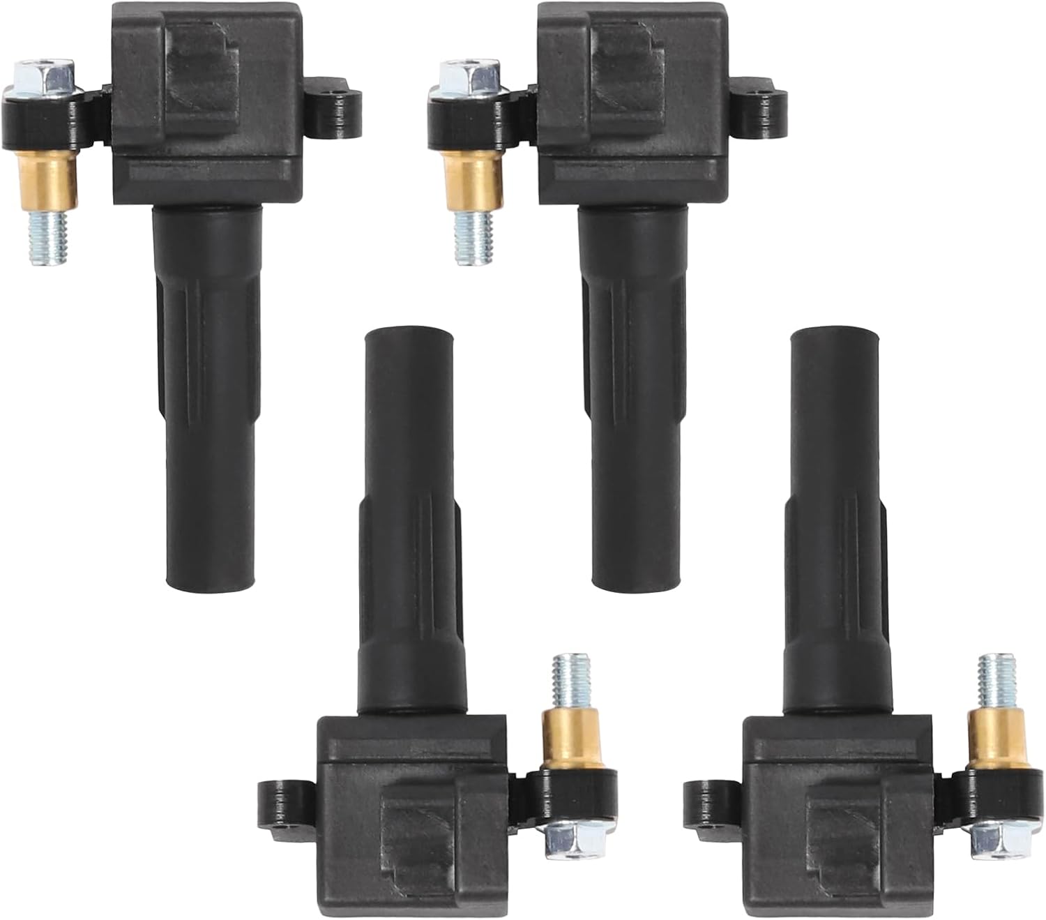 ENA Set of 4 Ignition Coil Pack Compatible with Subaru 2002 2003 2004 2005 Impreza WRX 2.0L H4 Replacement for EJ205 C1401 UF480