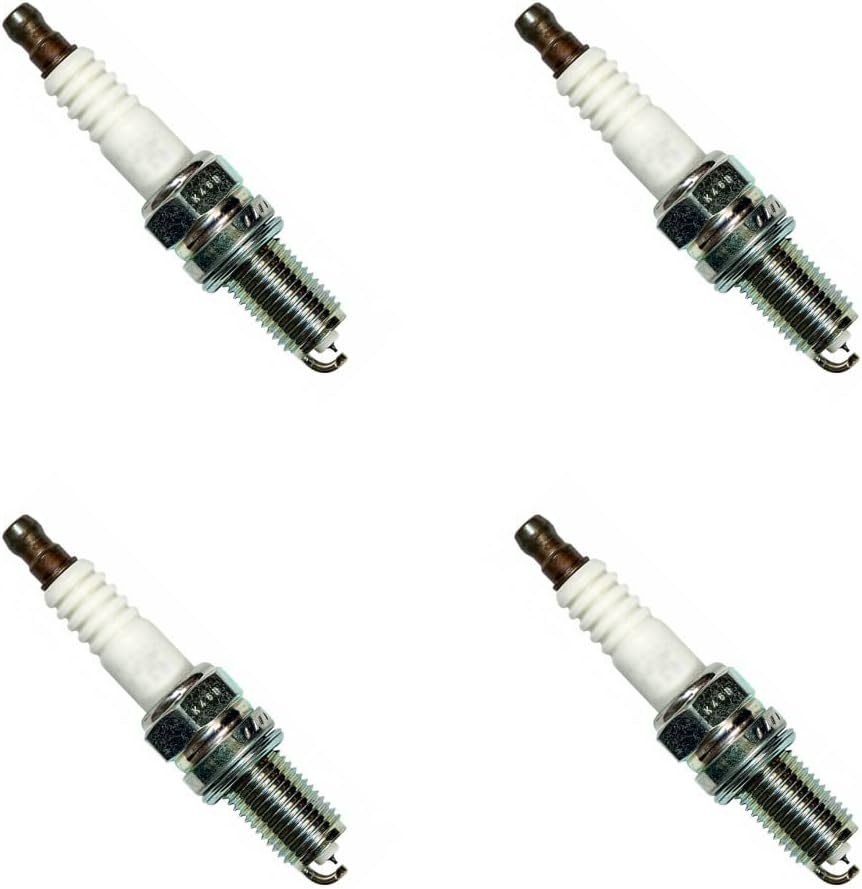 NGK For Fiat 500 2012-2020 Spark Plug | Iridium/Platinum | Box of 4 | SIKR9A7 | 93618
