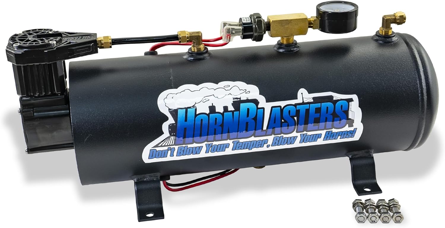 HornBlasters 3 Liter All-In-One Air System Kit - 110PSI - Easy Install