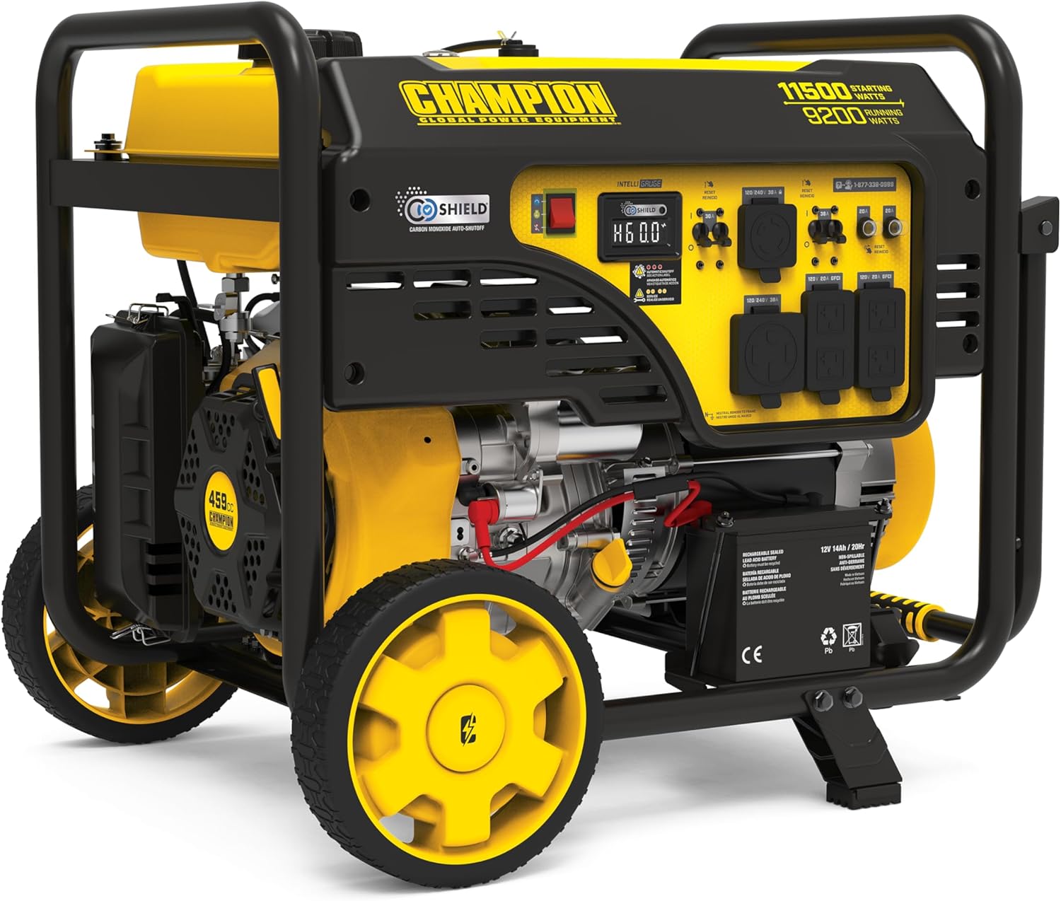 Champion Power Equipment 11,500-Watt Electric Start Home Backup Portable Generator with CO Shield®