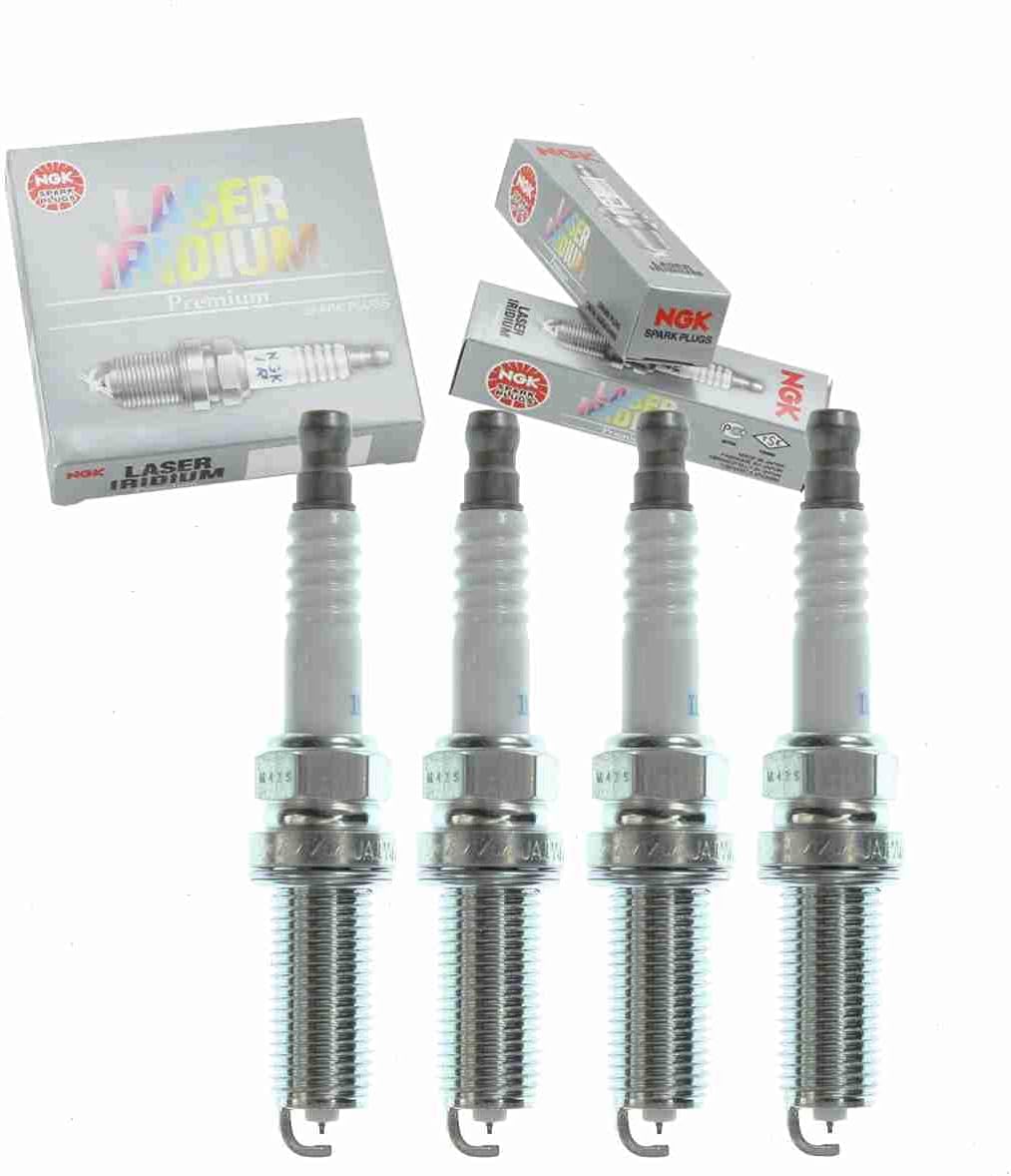 4 pc NGK Laser Iridium Spark Plugs compatible with Mazda 6 2.5L L4 2014-2020