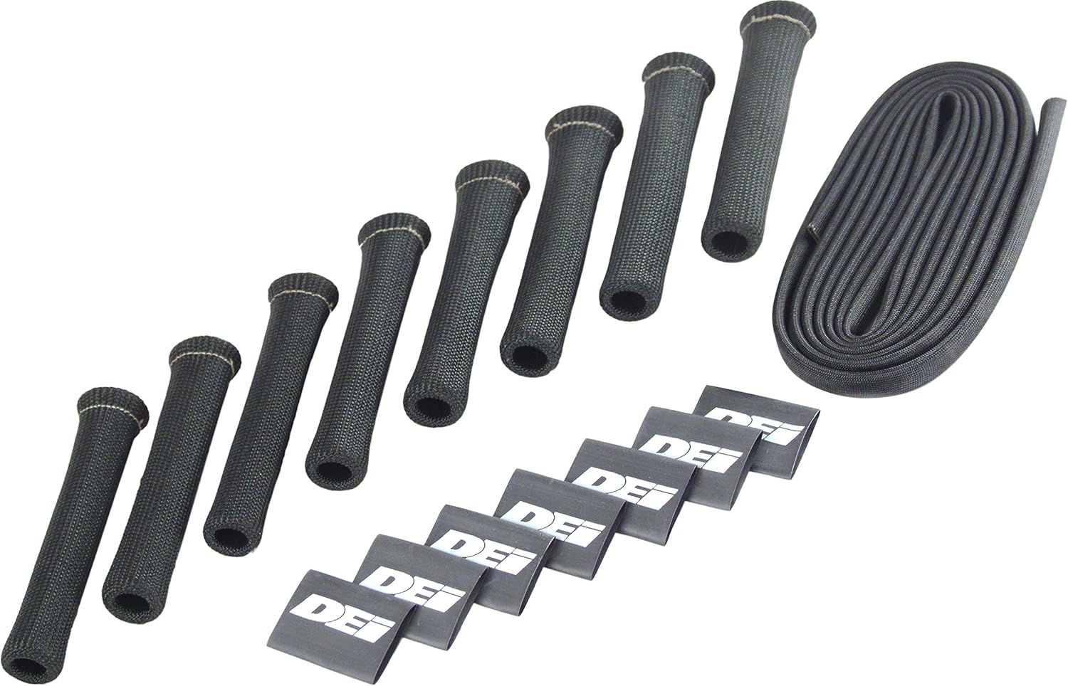 Design Engineering 010732 Protect-A-Boot and Wire Blue 8-Cylinder Kit for Spark Plug Boot and Wire Protection