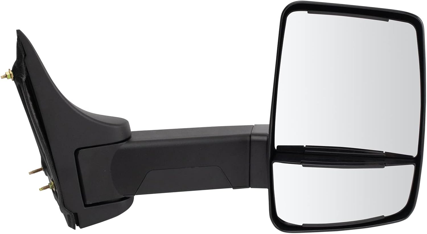 Trail Ridge Tow Mirror Manual Textured Black Passenger RH for GM Cutaway Van Box Truck