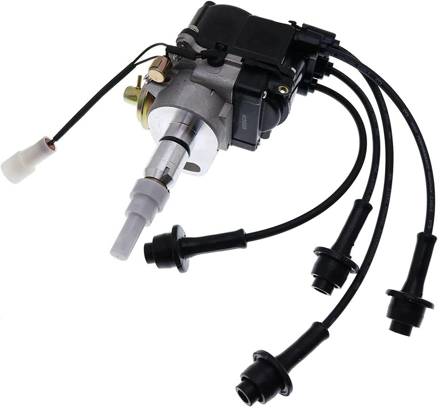 IEQFUE Ignition Distributor 19030-UB010 19030-78154-71 19030-78151-71 Compatible with Toyota Forklift 4Y Engine 5, 6, 7 Series