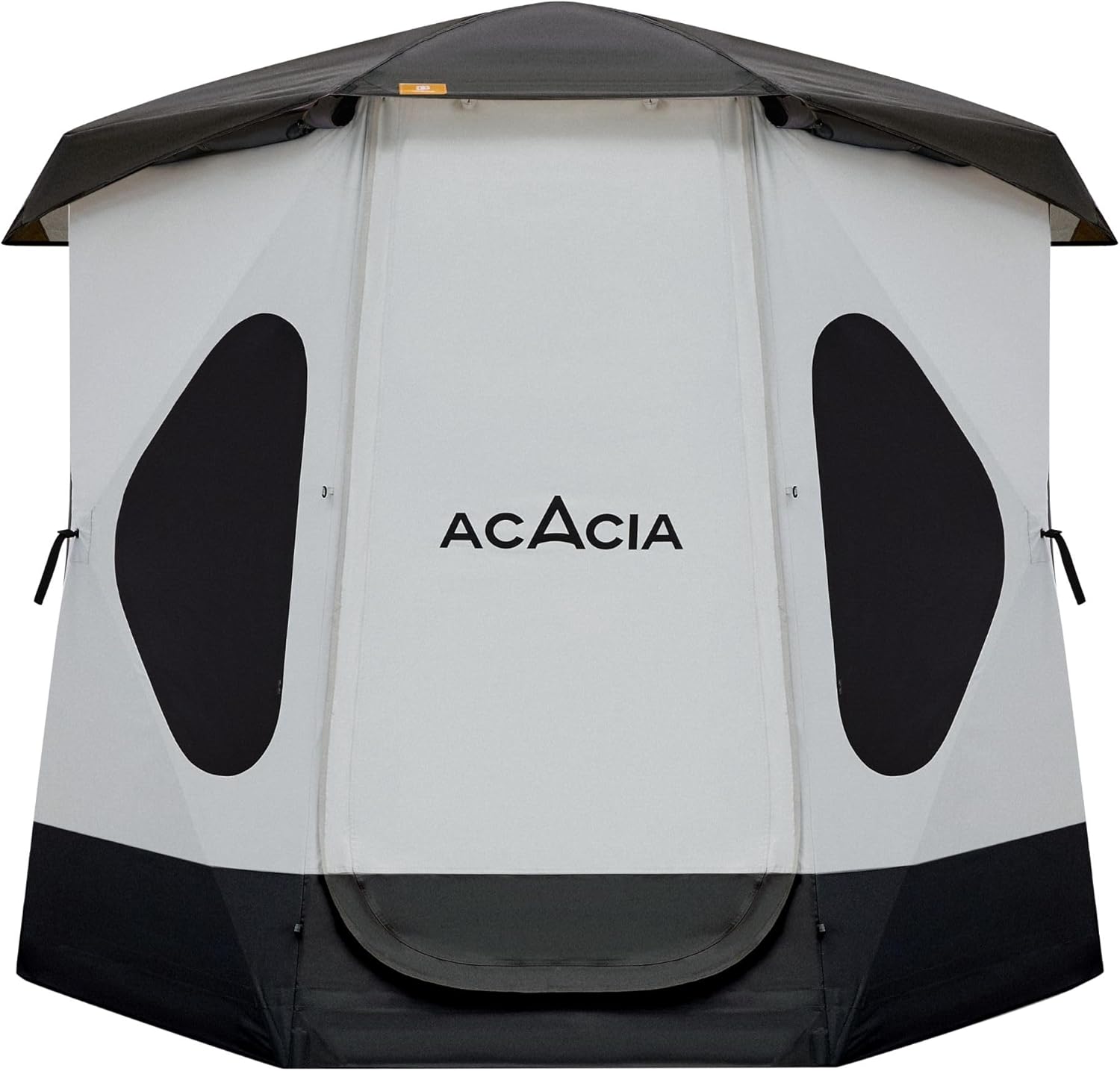 ACACIA Camping Tent, Pop Up Camping Tent with 8 Windows and Footprint, Waterproof Windproof Easy Setup Hub Tent for Family Camping, Hiking and Glamping