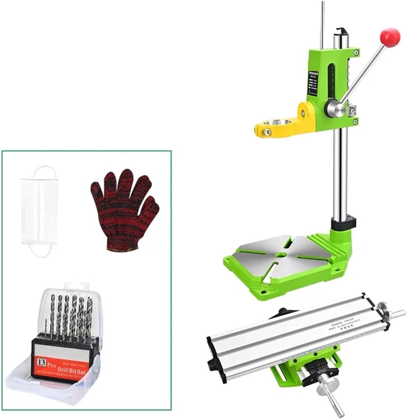 Bench Drill, High-Precision Electric Drill Bracket Drilling Holder Grinder Rack Stand Clamp Bench Press Stand Clamp Grinder(SETC)