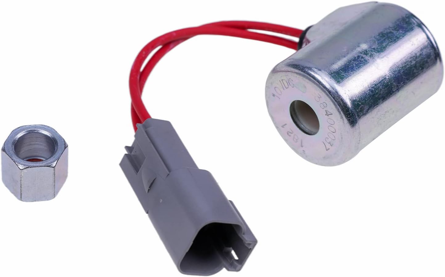 Valve Coil 6666547 6676566 6717706 10V Compatible with Bobcat A220 A300 S220 S250 S300 T190 T200 T250 T300 751 753 763 773 853 863 864 873 883 963