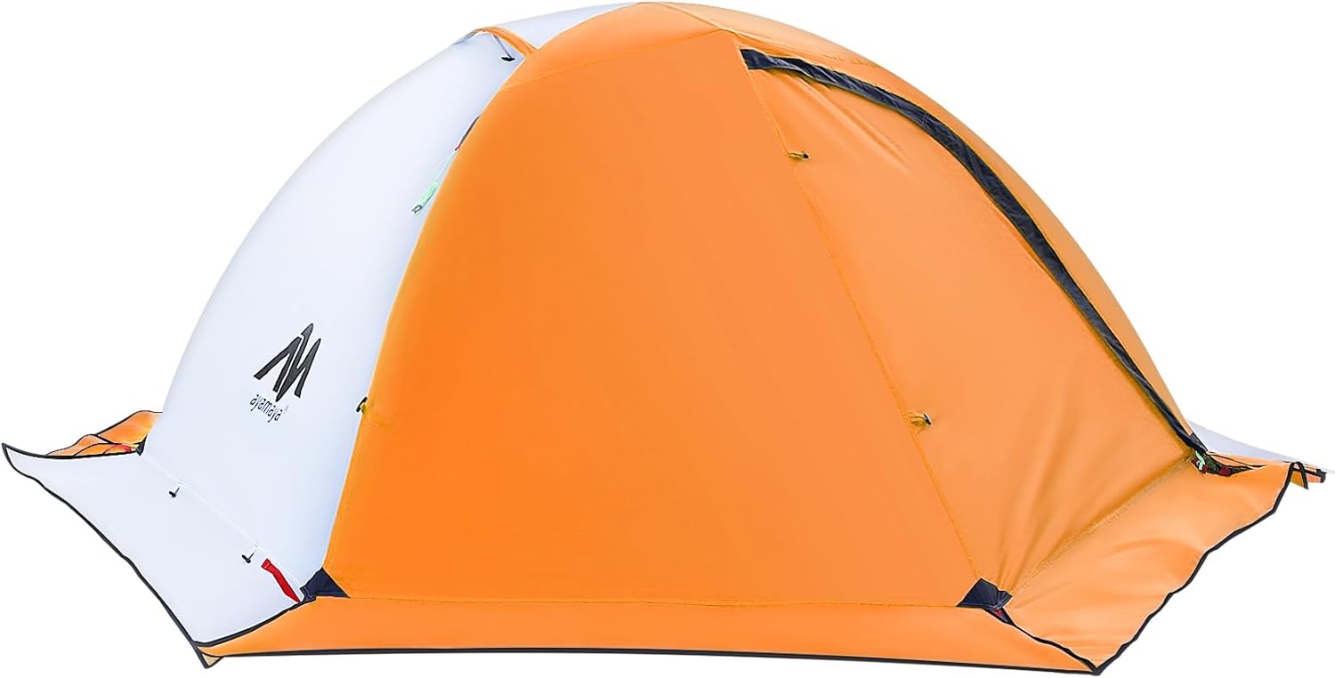 AYAMAYA 4 Season Backpacking Tent 2 Person Camping Tent Ultralight Waterproof All Weather Double Layer Two Doors Easy Setup 1 2 People Man Tents for Backpacker Outdoor Hiking Survival