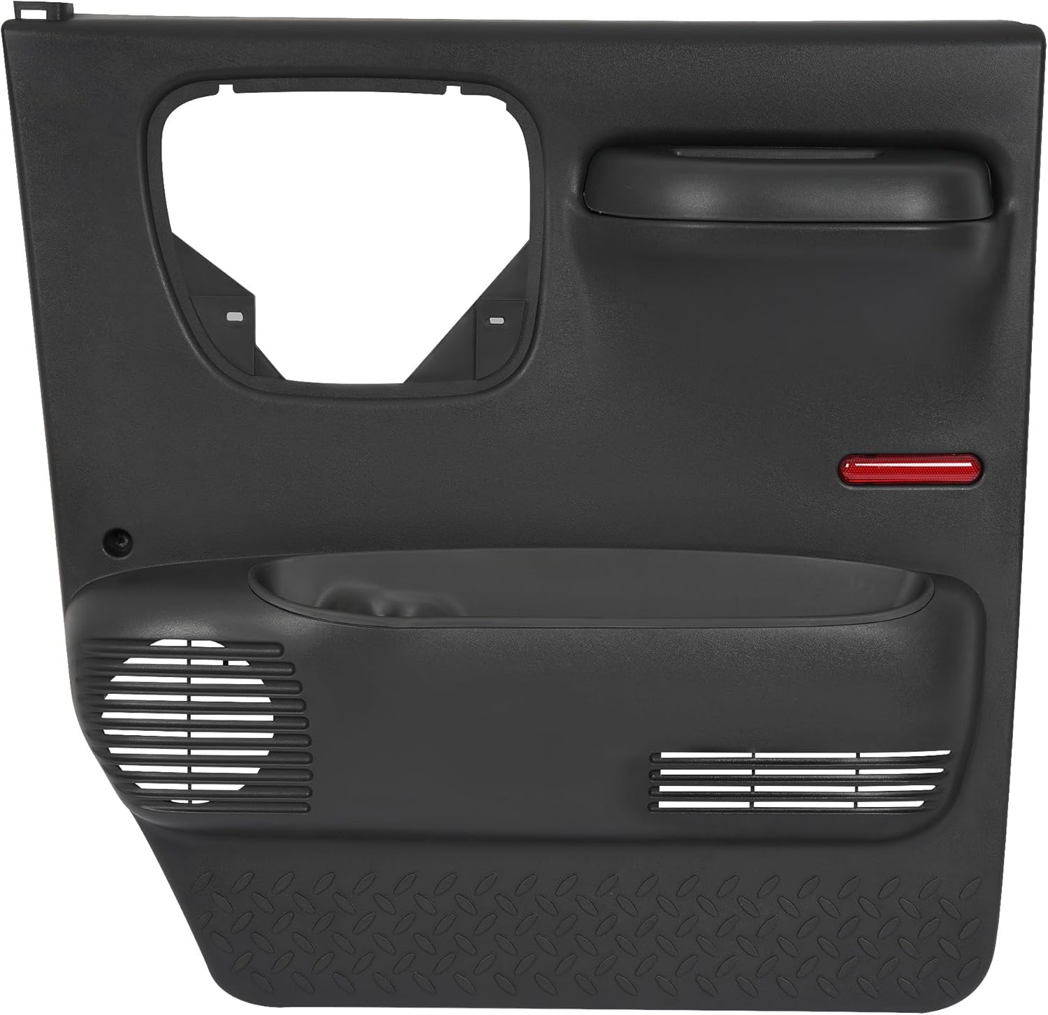 HECASA Inner Door Trim Panel Compatible with 2003-2009 Chevy Chevrolet Kodiak GMC Topkick C4500/C5500 Models with Rpo Codes Replacement for 15256417 Driver Side Gray