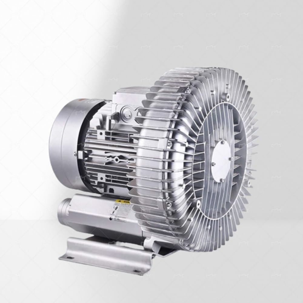 High-Pressure Vortex Ring Blower for Fish Pond, 0.24HP/0.33HP/0.47HP/0.5HP, Ideal Regenerative Blower for Aquaculture, Single Phase 250W Power