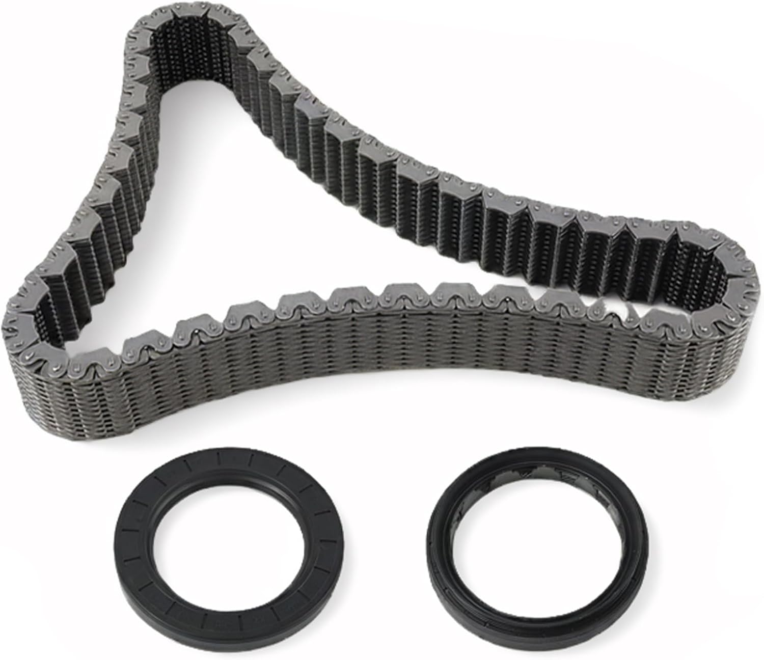 3 Pcs Transfer case chain Repair Kit 2005-2019 For Benz ML350 ML400 GL350CDI GL450 W166 W164 Replacement # 2512801800,2512802700,2512803500 (Transfer case chain + oil seal repair kit)