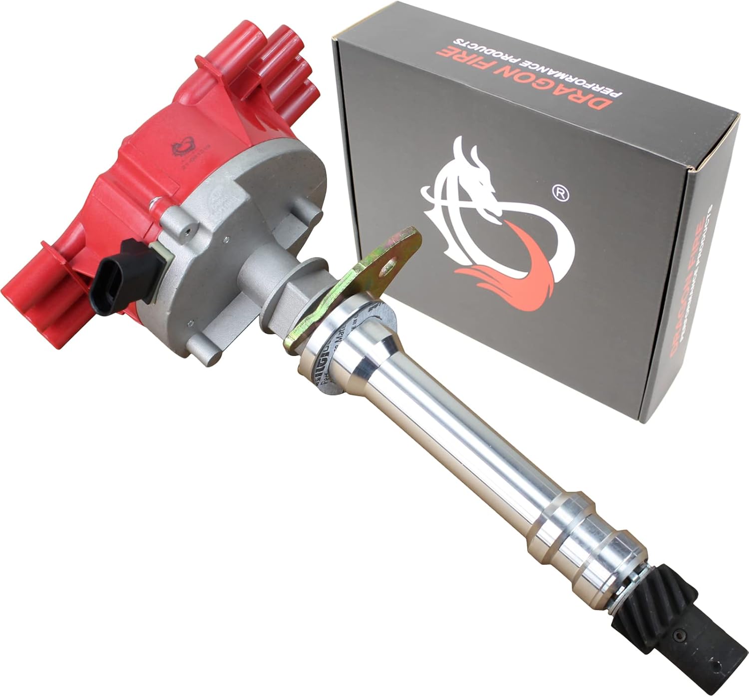 DRAGON FIRE PERFORMANCE Vortec Ignition Distributor With Brass Terminals Compatible Replacement With 1996-2007 Chevrolet GMC Isuzu Blazer Cavalier Express Sierra Sonoma 4.3L 262 V6 Oem Fit D4050-DF