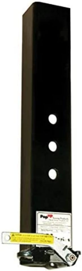 POPUP GN3 Black Gooseneck self-Latching Coupler (for 2 5/16
