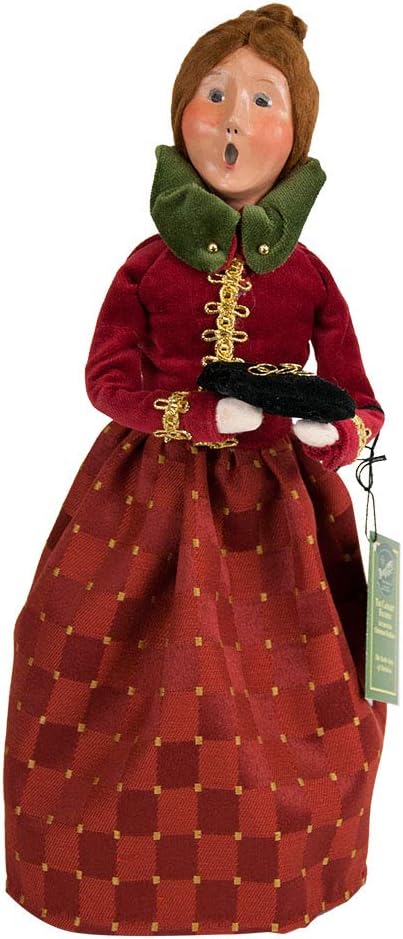 Byers' Choice 5 Gold Rings Caroler Figurine 735 from The 12 Days of Christmas Collection