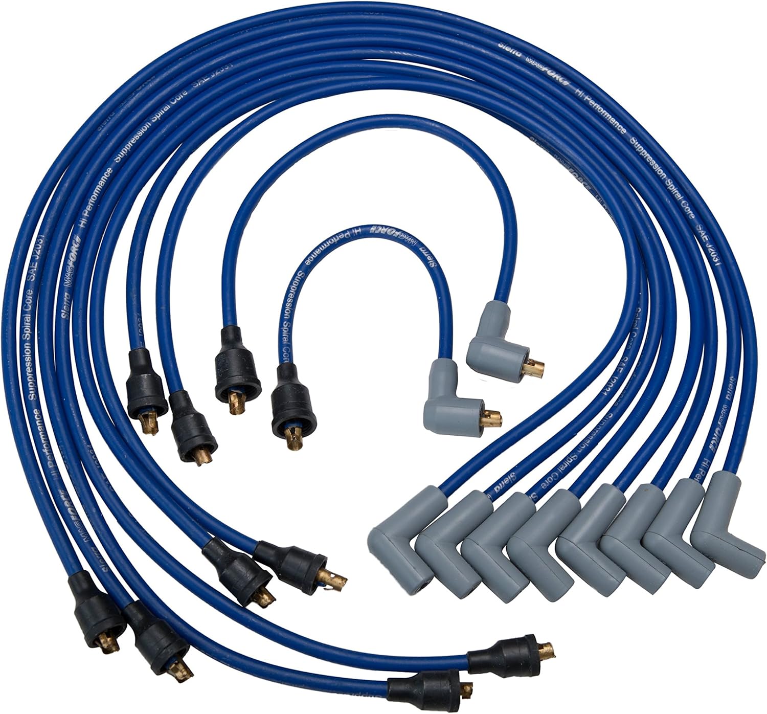 Sierra International 18-8823-1 Premium MagForce Marine Spark Plug Wire Set for OMC, Volvo Penta and Chris/Craft Engines