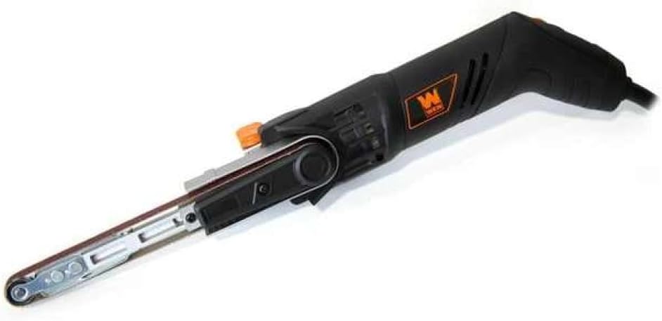 6307 Belt Sander Detailing File With Variable Speed 2 Amp Motor 1/2 X 18 Inch Belt Corded Power Tool Compatible With Various Sanding Tasks
