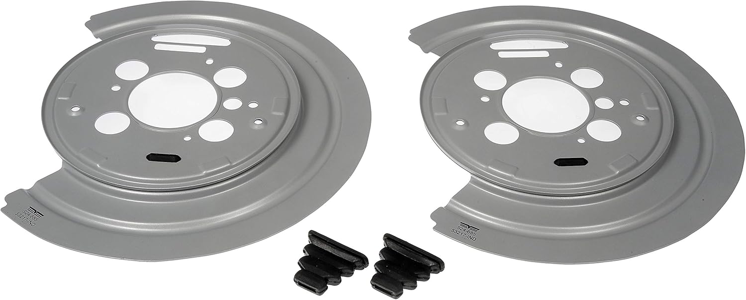 Dorman 924-685 Rear Brake Backing Plate Compatible with Select Chrysler / Dodge / Ram Models, 1 Pair