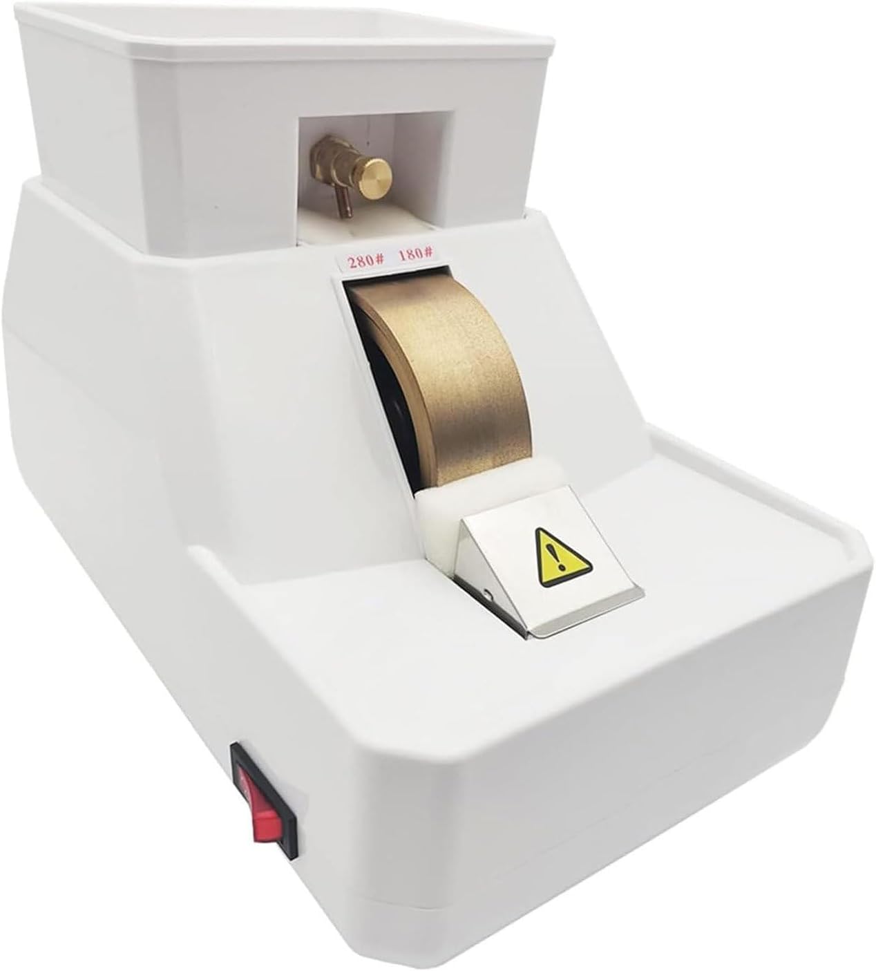Manual Eyeglasses Lens Grinder Machine, Hand Mill Edging Machines Processing Grinder Grinding Machine Milling Machine, Rough and Fine and V Shape Groove