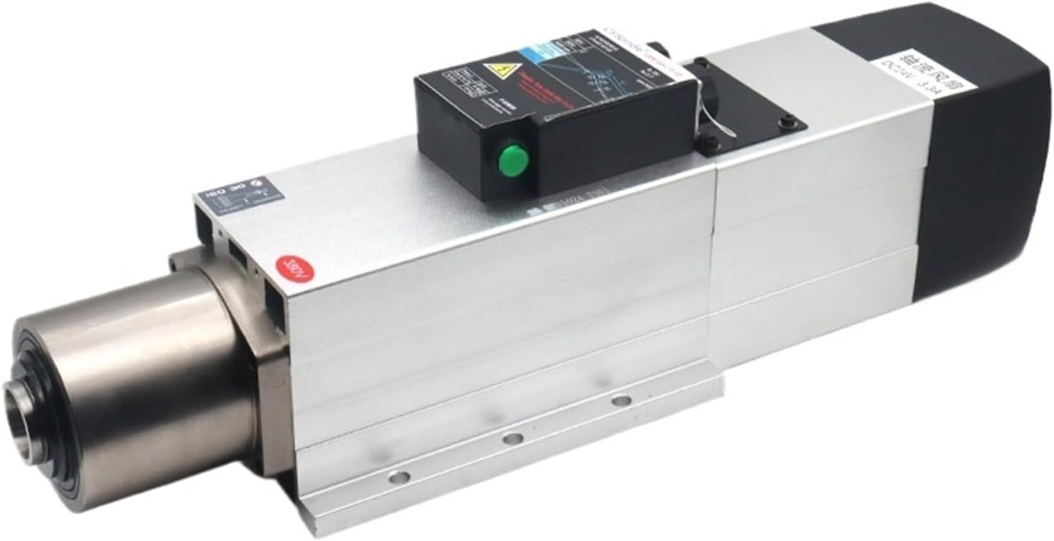 Spindle Motor 4.5kw 7.5kw Automatic Tool Change Spindle Air Cooled Spindle 380V Spindle Iso30 for CNC Wood Machine Tools(220V,4.5KW)