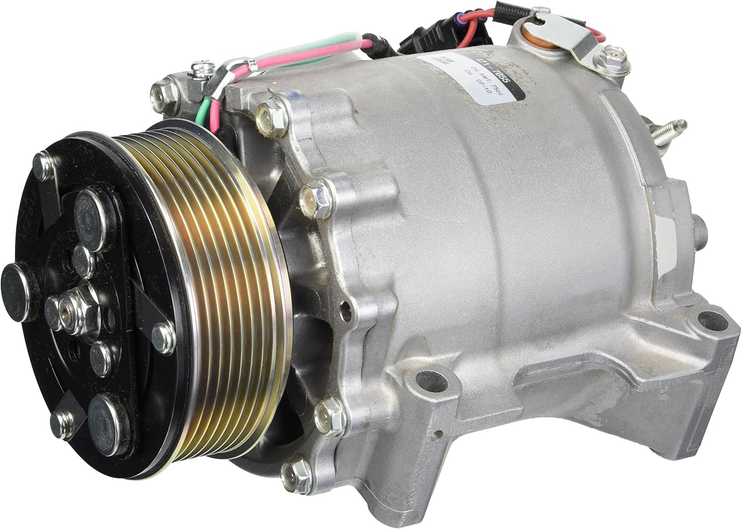 Denso 471-7055 A/C Compressor , White