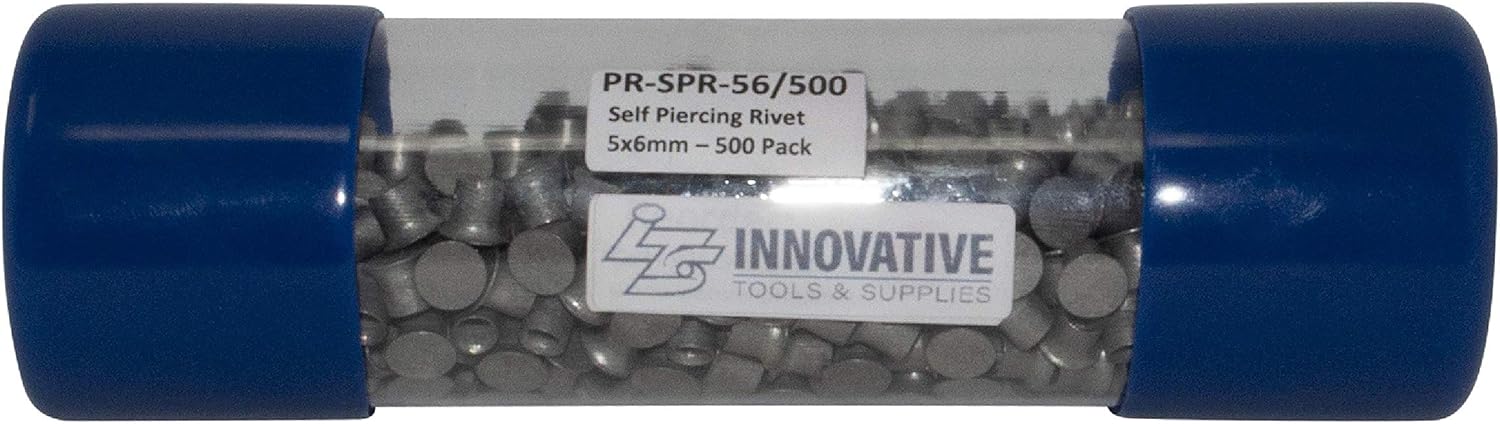 Innovative Tools & Supplies Self-Piercing Rivets 5mm (w) x 6mm (h) (500 Pack)