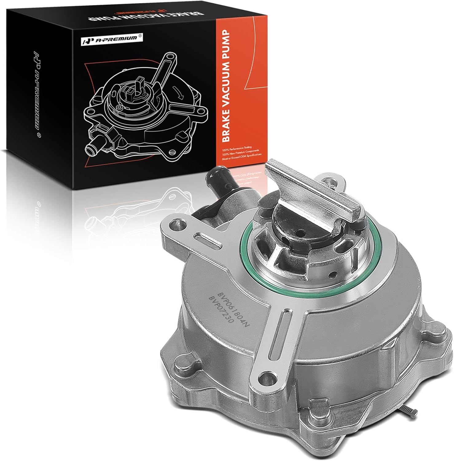 A-Premium Brake Vacuum Pump Compatible with BMW X5 2003-2010, 545i/645Ci 2004-2005, 550i 2006-2009, 650i 2006-2010, 745i/745Li 2002-2005, 750i/750Li 2006-2008, 760i 2004-2006, 760Li, Alpina B7