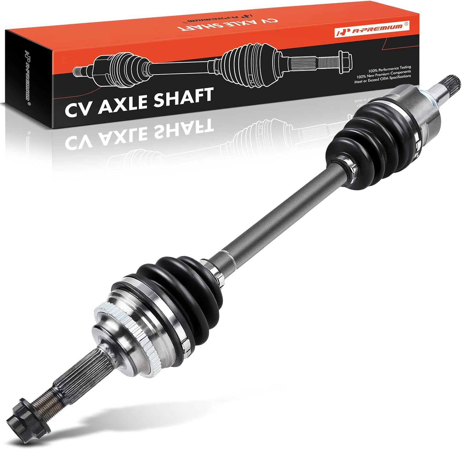 A-Premium Pair (2) Front CV Axle Shaft Assembly Compatible with Toyota Echo 2000-2005 & Scion xA, xB 2004-2006, L4 1.5L, Driver and Passenger Side