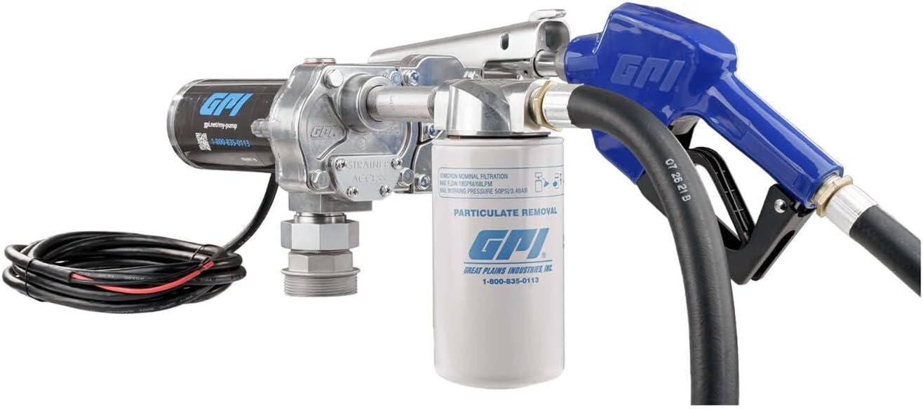 GPI - M-150 Series Fuel Transfer Pump, Direct Mount- Pump Only, 15 GPM, 12 Volt (110240-02)
