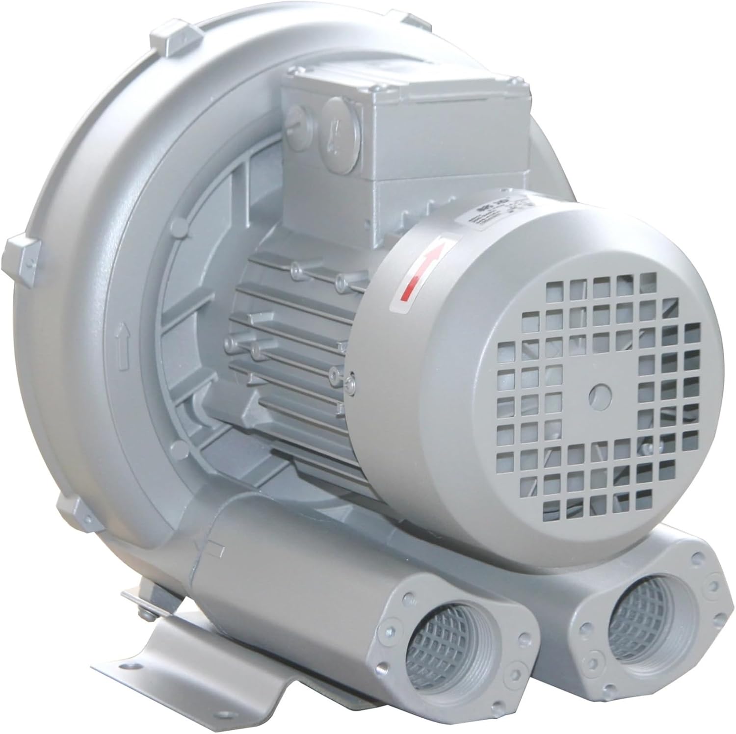 1pc 200W Small Fish Shrimp Pond Gas Ring Blower Aerator - Turbo Blower for Aquaculture, Industrial Use,Home DIY