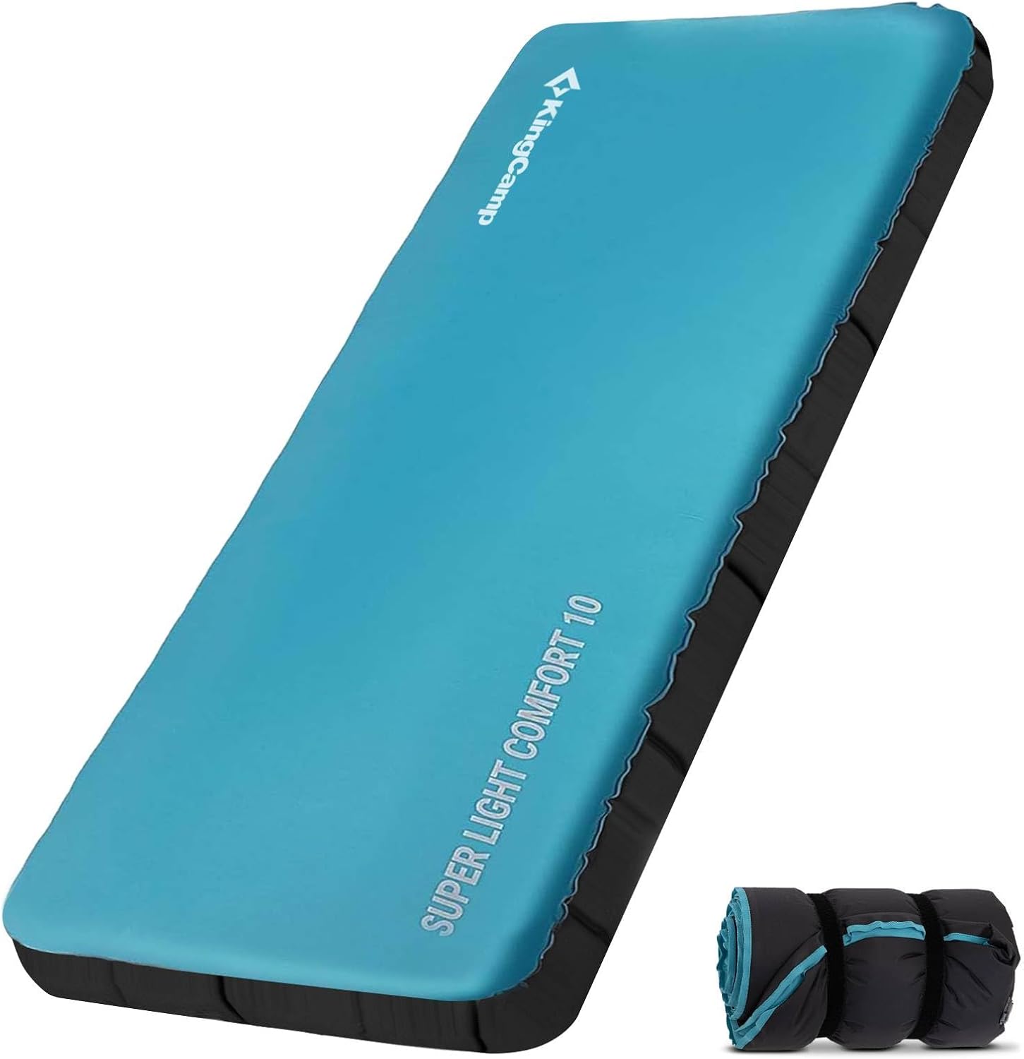 Kingcamp Air & Foam Sleeping Pad for Camping, 4